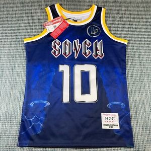 Headgear Classics Dennis Rodman Alt HS BB Jersey Multi Sz S
